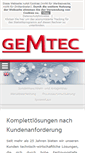 Mobile Screenshot of gemtec.eu