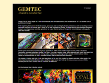 Tablet Screenshot of gemtec.com.au