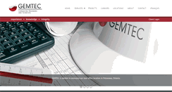 Desktop Screenshot of gemtec.ca