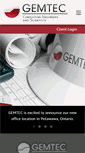 Mobile Screenshot of gemtec.ca